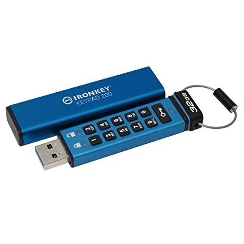Kingston ironkey keypad 200 clé usb à chiffrement matériel xts-aes