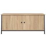 thumbnail of Helloshop26 - Multimedia-TV-Ständer TV-Regal Sideboard TV-Schrank für Esszimmer Wohnzimmer Schlafzimmer mit Türen Sonoma-Eiche 102 02_0026899