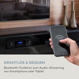 thumbnail of AMP-4000 DAB Hifi-Stereo-Verstärker DAB+-Radio USB Fernbedienung LED-Display Schwarz