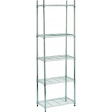 thumbnail of King Home 5 étagères étroites en métal chromé