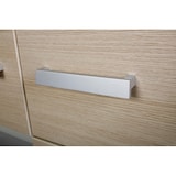 thumbnail of Badmöbel Set holz-hell Bad-Set Waschtisch Waschbecken mit Unterschrank Hängeschrank SMC Becken Badschrank Badausstattung Badzubehör Jet-Line