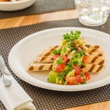 thumbnail of DOT Horeca Solutions 50 Piatti piani carta bagassa 17 CM usa e getta monouso polpa di cellulosa compostabili bio bianco delivery