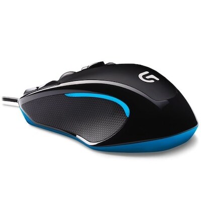 Logitech G300S Kabelgebundene  Maus Anthrazit