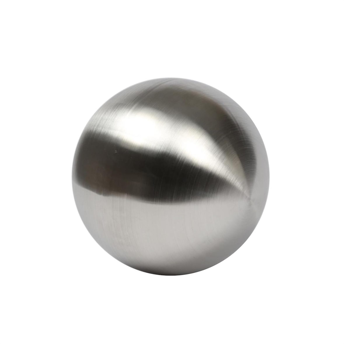 Dekokugel Edelstahlkugel Teichkugel Gartenkugel Schwimmkugel 9cm matt