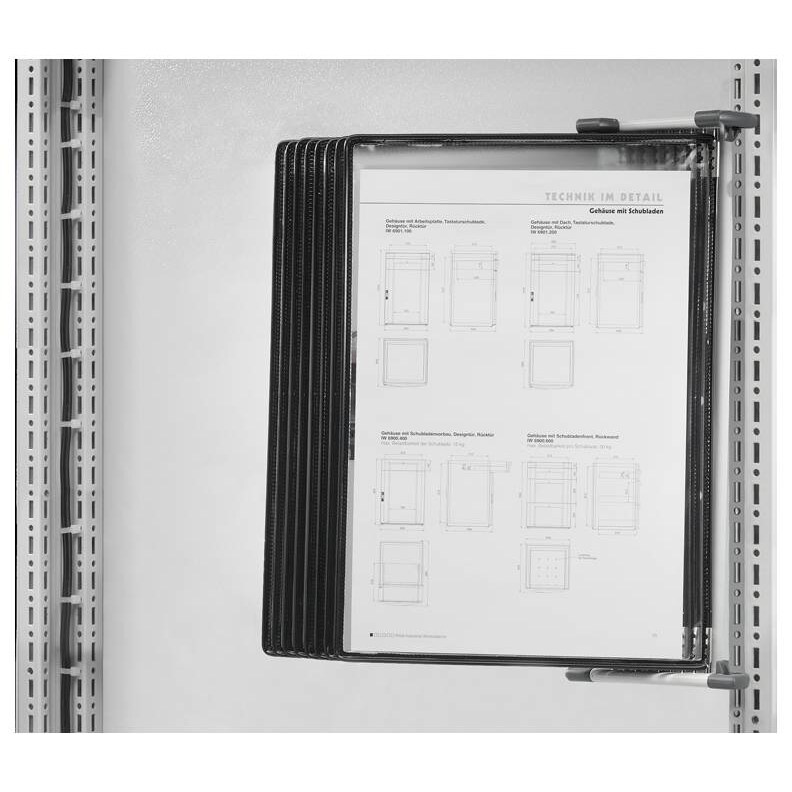 Rittal CP 6013.100 Dokumentenhalter Kunststoff 1 St.