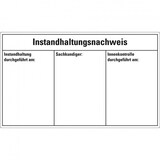thumbnail of Instandhaltungsnachweis Feuerlöscher, DIN 14406-4, Folie, ablösbar, 100x60mm, 4/Bogen