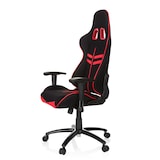 thumbnail of Gaming Stuhl / Bürostuhl LEAGUE PRO I Stoff / Kunstleder schwarz / rot hjh OFFICE