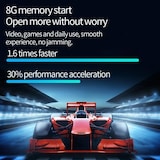 thumbnail of Tablette Tactile 10 Pouces Android 11 Octa Core 8Go+128Go Double Sim 4G LTE Avec Étui Bleu YONIS