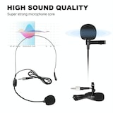 thumbnail of Système Microphone Sans Fil UHF 4 Canaux Pour Événements Et Concerts YONIS