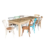 thumbnail of Biscottini Houten stoel 88x47x44 cm - Restaurantstoelen - Eetkamerstoelen - Keukenstoelen - Tuinstoelen - Vintage Thonet stoel