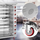 thumbnail of Royal Catering  Asador de pollos a gas - 8 espadas - con iluminación y ruedas -