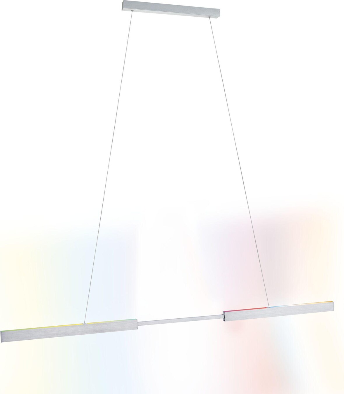 Paulmann LED Pendelleuchte Smart Home Zigbee 3.0 Aptare RGBW+ dimmbar 2x2240lm 2x16W Alu gebürstet 78025