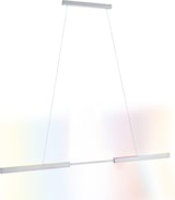 thumbnail of Paulmann LED Pendelleuchte Smart Home Zigbee 3.0 Aptare RGBW+ dimmbar 2x2240lm 2x16W Alu gebürstet 78025