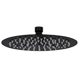 thumbnail of Helloshop26 - Soffione doccia a pioggia soffione doccia a spruzzo doccetta accessorio da bagno acciaio inox rotondo 20 cm nero 02_0002072
