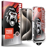 thumbnail of 1x 9H Panzerglas für iPhone X Antispy Privacy Magic App echtes Tempered X Gorillaglas Displayschutz Schutzglas Schutzfolie Screen Protector
