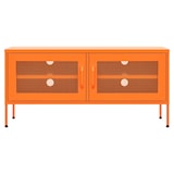 thumbnail of Helloshop26 - Meuble TV multimédia étagère télévision buffet téléviseur salle à manger salon chambre 105 x 35 x 50 cm Acier orange 02_0025691