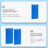 thumbnail of Nakloe - (Pack de 4 Unidades) - Acumuladores de Frio - 200 g - Placas de Hielo - Nevera portatil - Acumulador Frio - Placa Hielo - Bloques Hielo