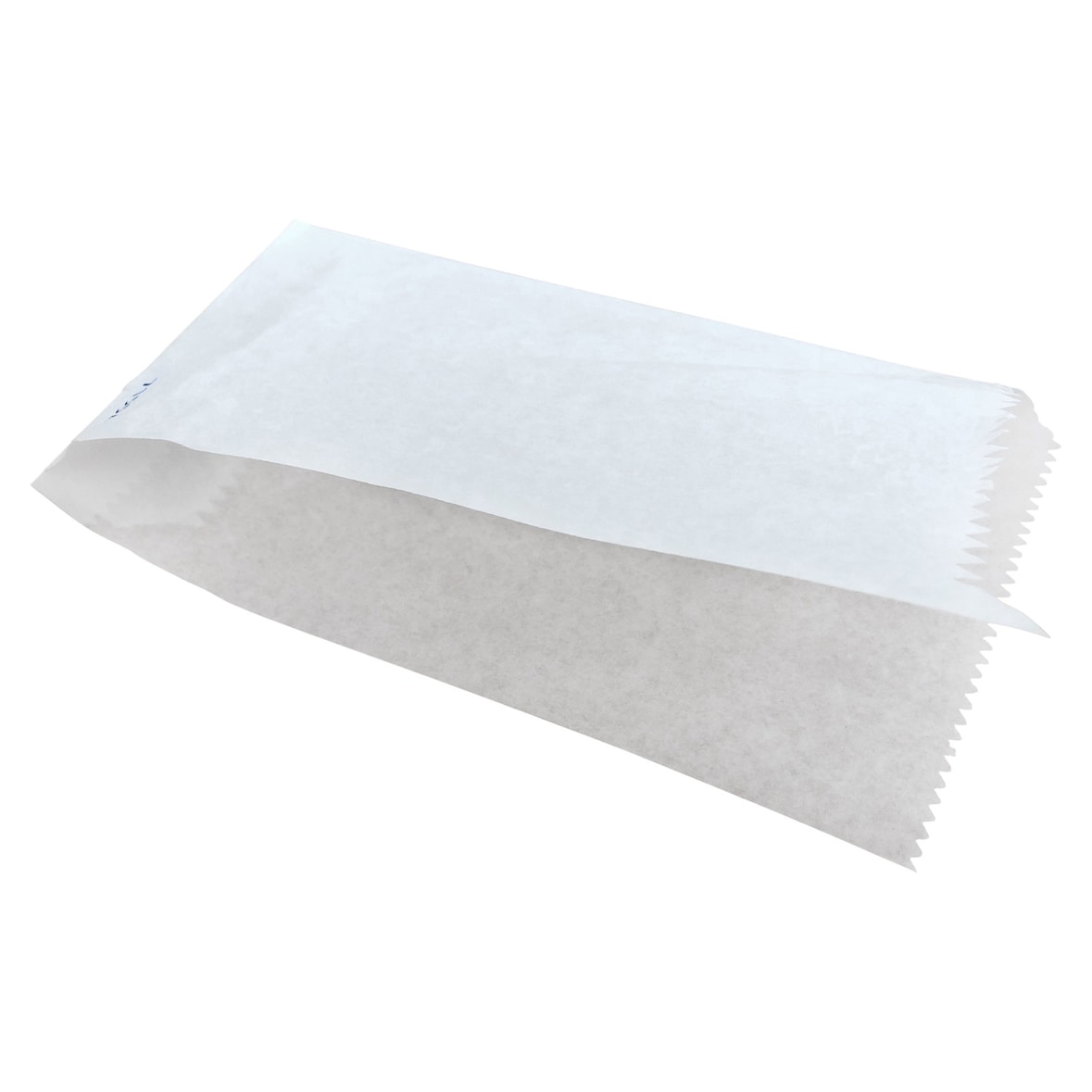 500x HOT DOG Beutel weiß 9 x 19 cm oben und 1x seitlich offen