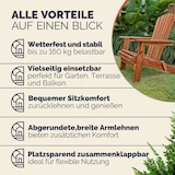 thumbnail of 2x Adirondack ohne Fußstütze