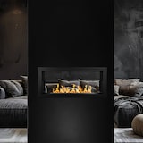 thumbnail of Chimenea de bioetanol empotrada de doble cara biochimenea 2 caras 90x40 MONTEFALCO 90