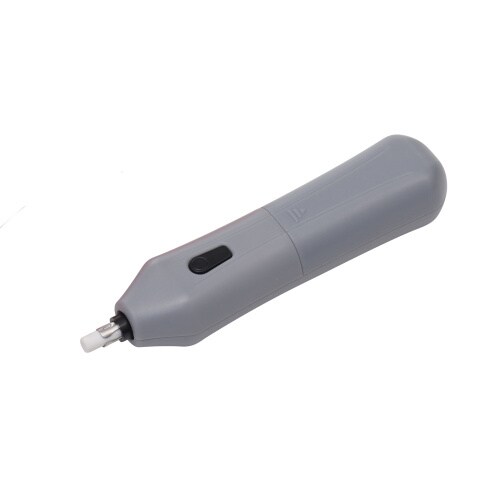 bind elektrischer Radierer ABS batteriebetriebener Radierer Präzisionsradierer Radiergummi Radierstift grau 70523