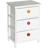 thumbnail of King Home Cassettiera Bottoni Colorati 40x29x58h cm Bianca