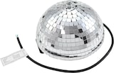 thumbnail of Spiegelkugel halb 20cm Discokugel Spiegel-Halbkugel mit Motor silber
