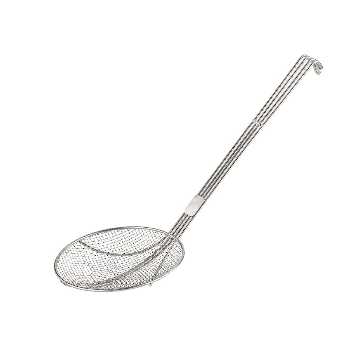 METRO Professional Schaumlöffel mit Haken, Ø 20 cm, 54 cm, Edelstahl