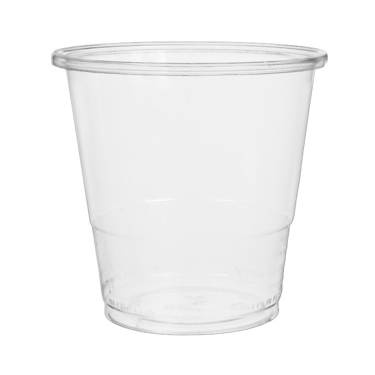 MONOUSO - Bicchiere PLA Compostabile Trasparente "NaturGo" 250ml (1250 Pezzi)