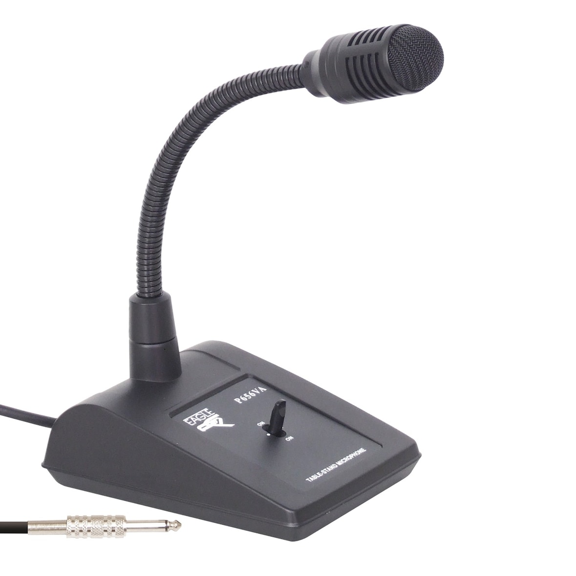 Micro Pupitre Professionel Eagle pour conférence - prise jack 6,35 mm.- pieds antidérapants enfin du pro