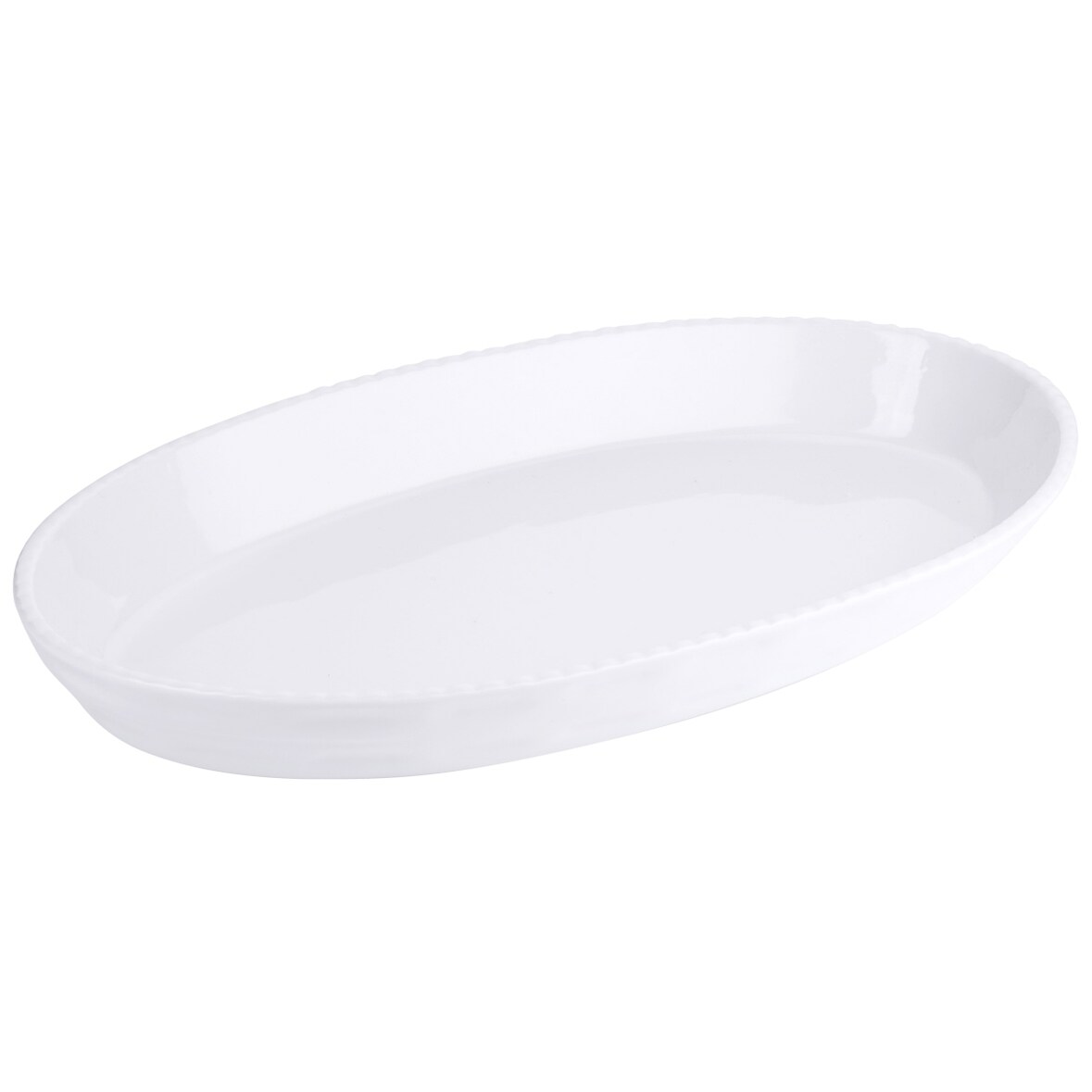 Contacto Backform Porzellan 42 x 25,5 cm, weiß