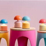 thumbnail of Lampe à poser LED Funky Impetu Violet Leitmotiv