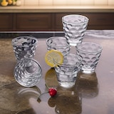 thumbnail of 6 stk. 270ml Retro Vintage Trinkgläser Set Gläser