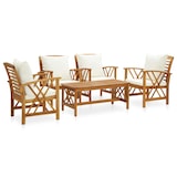 thumbnail of vidaXL 5-tlg. Garten-Lounge-Set mit Auflagen Massivholz Akazie