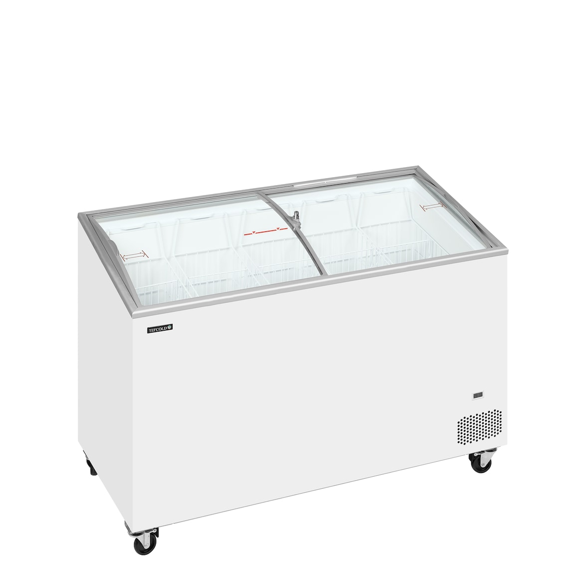 TEFCOLD Eiscrem-Gefriertruhen IC401SCEB 352l Weiß