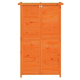 thumbnail of Helloshop26 - Caseta de jardín caseta caseta de almacenamiento caseta de exterior caseta robusta para herramientas 83 x 57 x 140 cm 02_0022423