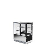 thumbnail of Banco pasticceria quattro lati vetro ventilato, porte scorrevoli DELUXE 92 PSV grigio