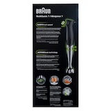 thumbnail of Braun MQ 7075X MultiQuick7 Stabmixer-Set 5in1 schwarz