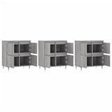 thumbnail of Helloshop26 - Buffet Sideboard Kommode Kleiderschrank Aufbewahrungsmöbel Organizer für Küche Wohnzimmer Lounge 3-teilig Sonoma 02_0037176