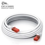 thumbnail of CSL 10x Cat 6 Gigabit Ethernet LAN Kabel - mehrfach geschirmt - UTP Gigabit - 1000 Mbit/s - Patchkabel - Netzwerkkabel - 0,25m