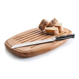 thumbnail of Lacor - 60491 - Tabla De Cortar Para Pan Oval Bambu 40x27x3 cm