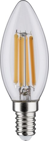 thumbnail of Paulmann Filament 230V LED Kerze E14  806lm 5,9W 2700K dimmbar Klar 29075
