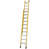 thumbnail of Escalera Dieléctrica Homologada EN 61478 Todo Fibra Modelo TRFM con 8 Peldaños por Tramo de Doble Extensión Manual para Electricista