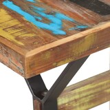 thumbnail of Mesa de comedor de madera maciza reciclada 140x70x76 cm
