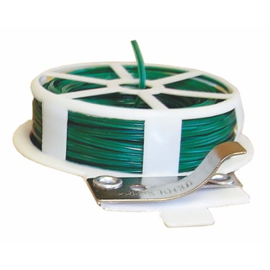 Alambre plastificado plano en rollo de 20 m