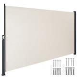 thumbnail of TECTAKE toldo lateral retráctil con mecanismo enrollable, poliéster impermeable, acero beige 300x9x180 cm