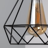 thumbnail of efectoLED Lámpara Colgante Metal Sardo Negro