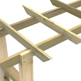 thumbnail of vidaXL Rozenboog 150x50x200 cm geïmpregneerd hout