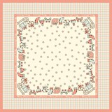 thumbnail of Sovie HOME Tischdecke Amy in Champagner aus Linclass® Airlaid 80 x 80 cm, 1 Stück - Mitteldecke Weihnachten