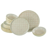 thumbnail of CreaTable Uno Emiliana peach Tellerset 12-tlg Steinzeug
